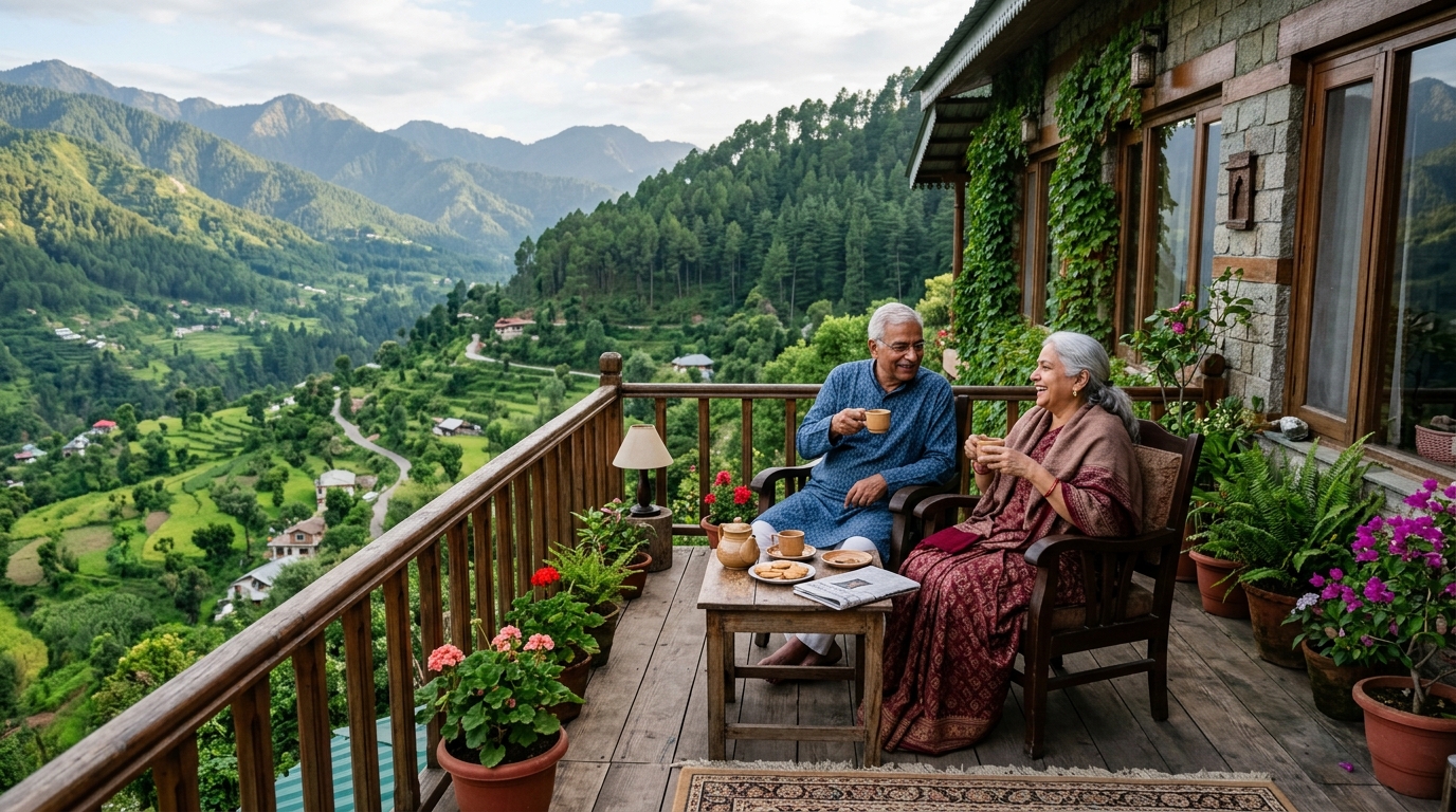 Retiring in Kasauli mountains
